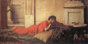 John William Waterhouse The Remorse of Nero After the Murder of his Mother Sweden oil painting artist